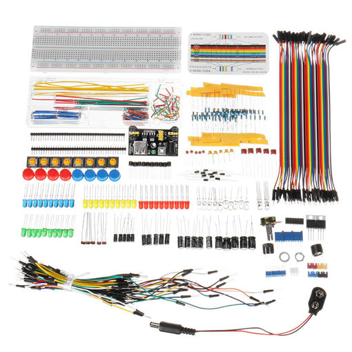Picture of Electronic Components Super Starter Kits For Arduino With Plastic Box Package