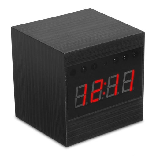Immagine di HD 1080P Camera Infrared Monitor Digital LED Display Table Alarm Clock withRemote
