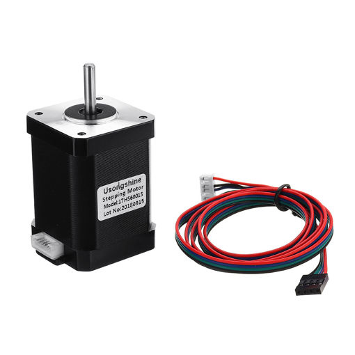 Immagine di 17HS6001S 4-lead Nema17 42-60mm 1.2A Stepper Motor With 1M DuPont Cable For 3D Printer CNC Part