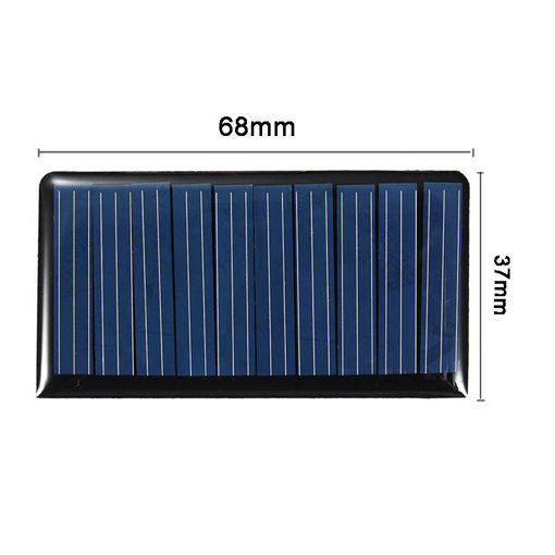 Picture of Portable Mini 5V 60mA 0.3W Solar Epoxy Panel