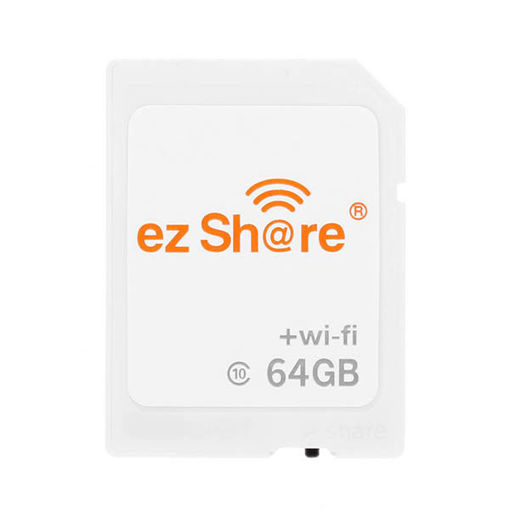 Immagine di Ez share 4th Generation 64GB C10 WIFI Wireless Memory Card