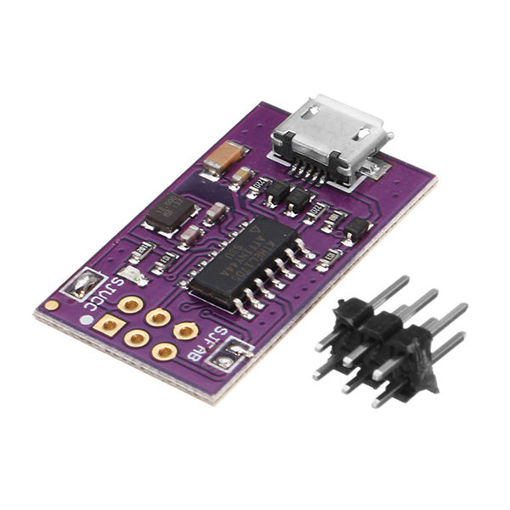 Immagine di 10Pcs 5V Micro USB Tiny AVR ISP ATtiny44 USBTinyISP Programmer For Arduino Bootloader
