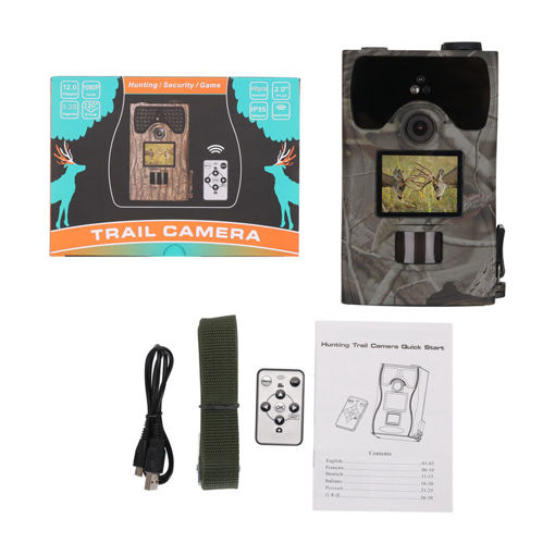 Picture of LW16C Waterproof 16MP 1080P 110 Degree FOV 940nm IR LED Infrared Wildlife Trail Trap Hunting Camera