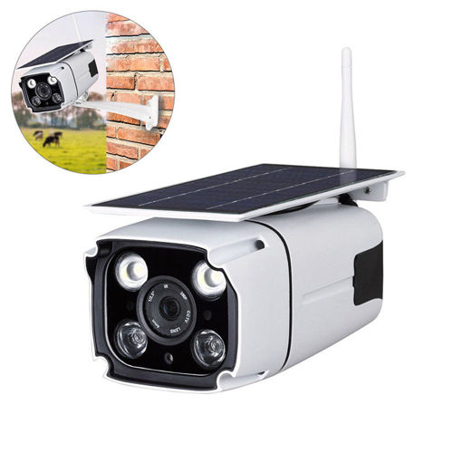 Picture of IP67 1080P HD Solar Powered Wireless WIFI IP Surveillance Camera Night Vision Outdoor