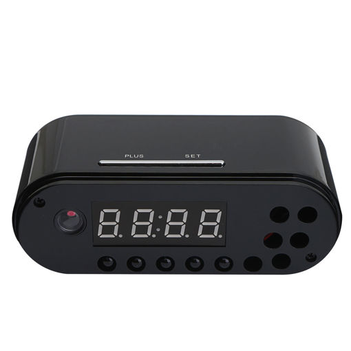 Immagine di HD 1080P Wireless Wifi IP Hidden Camera Alarm Clock IR LED 140 DV Home Recorder