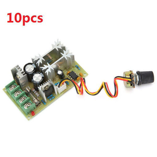 Picture of 10pcs DC 10-60V 20A 1200W PWM Motor Speed Control Module