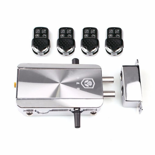 Picture of Remote Control Door Lock Wireless Lock Anti-theft Lock Automatically Intelligence Household for Home