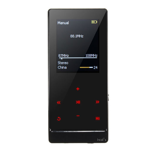 Immagine di A7 1.8 Inch TFT Touch Screen 8GB bluetooth FM Radio HIFI Lossless MP3 Music Player