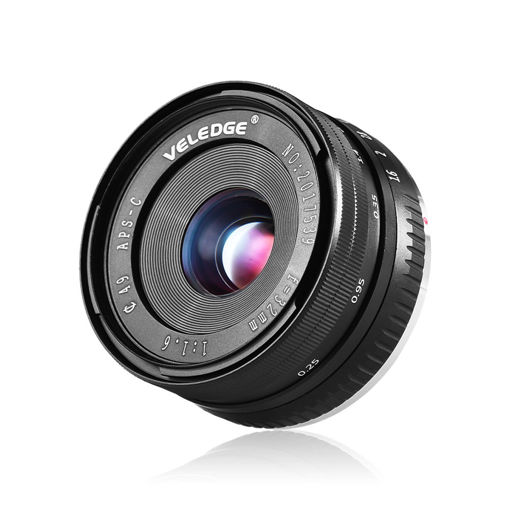 Immagine di VELEDGE 32mm F1.6 Large Aperture Manual Prime Fixed Lens APS-C for Sony E-Mount Digital Mirrorless