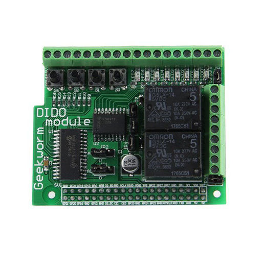 Picture of Digital Input Digital Output Boad Compatible With PIFACE DIGITAL 2 For Raspberry Pi