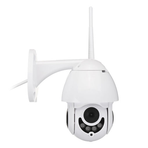 Picture of 1080P Wireless 2.4G Wifi PTZ 3.6mm Lens Fixed Focal Head Beater Wireless Wifi Remote Monitoring Panoramic Ip Camera Dome IP Camera Support Onvif