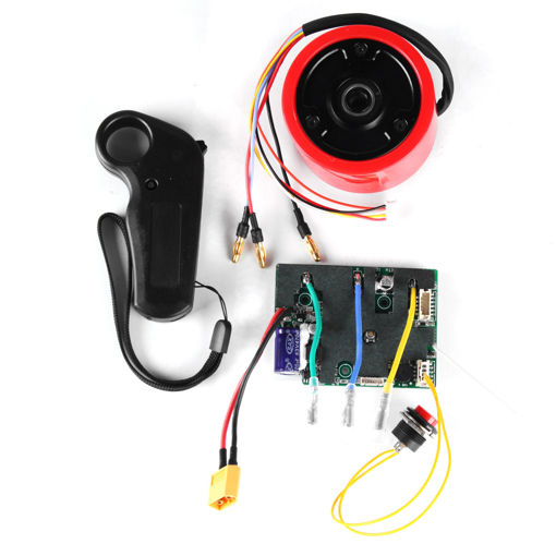 Immagine di 24V 150W Brushless Motor With Hall Sensor Remote Control For Skateboard