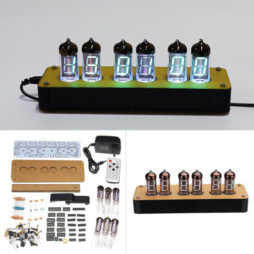 Picture of Geekcreit DIY NB-11 Fluorescent Tube Clock IV-11 Kit VFD Tube Kit VFD Vacuum Fluorescent Display