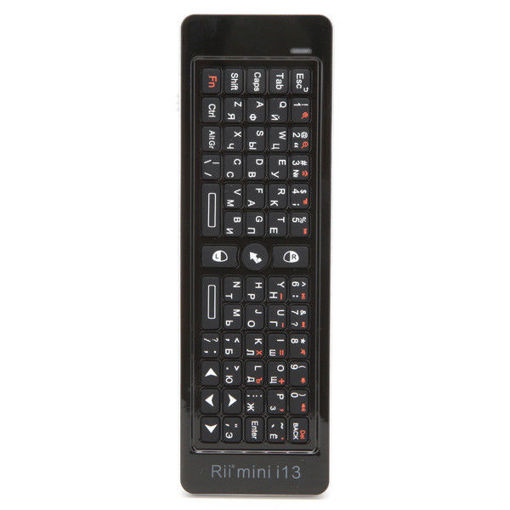 Immagine di Rii i13 K13 2.4G Mini Russian Wireless Keyboard Fly Air IR Mouse For TV Box Mini Smart PC