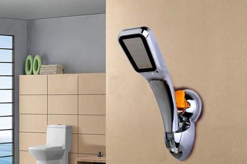 Picture of Universal Adjustable Shower Head Holder Cupula Suction Sprinkler Base