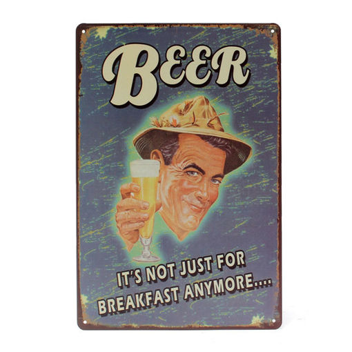 Immagine di Beer Tin Sign Vintage Metal Plaque Poster Bar Pub Home Wall Decor