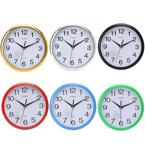Immagine di Six Colors Vintage Round Modern Home Bedroom Time Kitchen Wall Clock