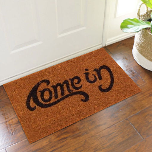 Immagine di Welcome-Go Away Doormat Carpet Fashion Funny Indoor/Outdoor Rubber Floor Mat Non Slip Rug