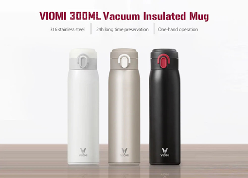 Immagine di VIOMI From XIAOMI Youpin 300ML Stainless Steel Thermose Double Wall Vacuum Insulated Water Bottles Drinking Cup