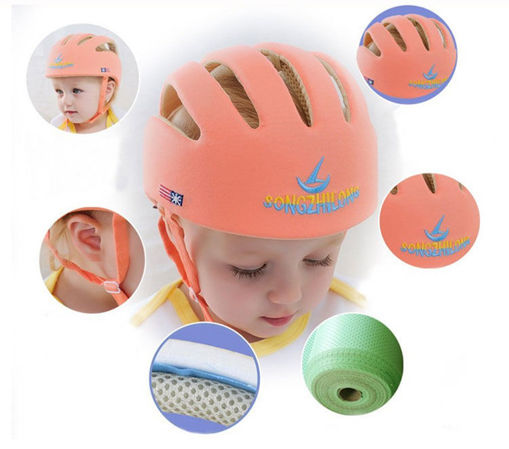 Immagine di New Baby Toddler Adjustable Safety Headguard Helmet Protective Hat Gear Cap