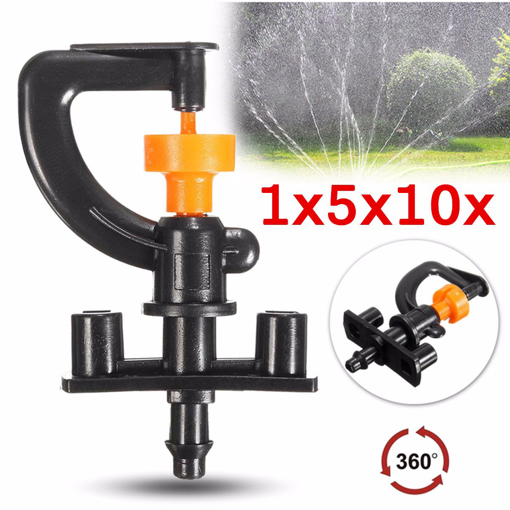 Picture of Mini 360 Rotation G-Shape Lawn Irrigation Yard Garden Spray Nozzle Sprinkler