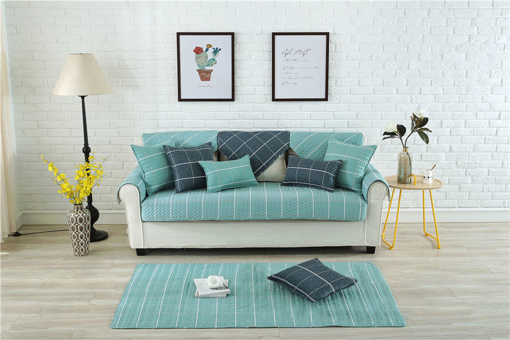 Immagine di Nordic Style Magical Sofa-cover Corner Fabric Double Towel  Sofa Cover Set Slip Cover Sofa Cover
