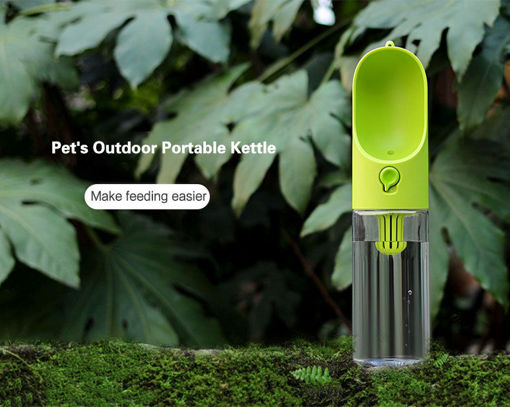 Immagine di Pet Travel Portable Water Dispenser Bottles Travel Feeding Bowl Outdoor Pet Dog Filtrate Kettle