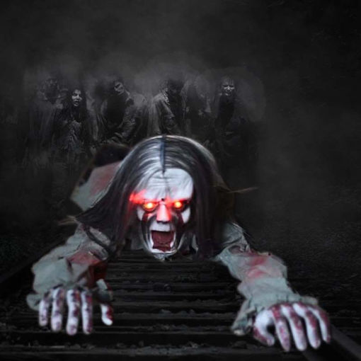 Immagine di Horror Halloween Party Decoration Electric Crawl Ghost Creative Halloween Party Decoration Horror