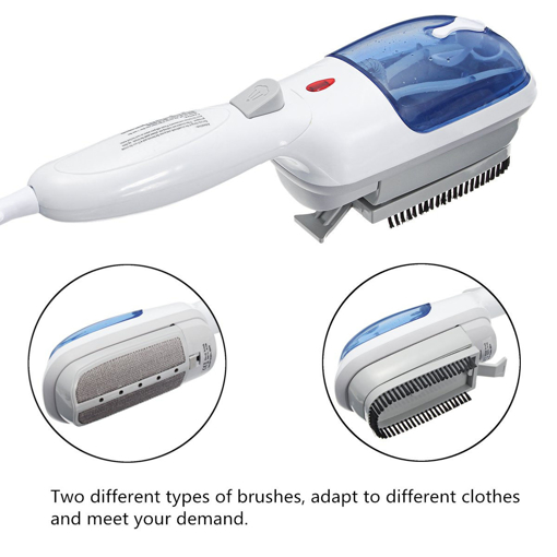 Picture of Portable Travel Handheld Iron Clothes Steamer Garment Steam Carbon Brush Hand Held