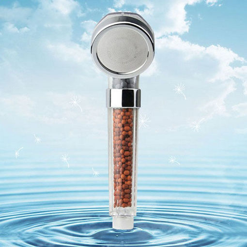 Immagine di Transparent Healthy Negative Ion SPA Filtered Shower Head