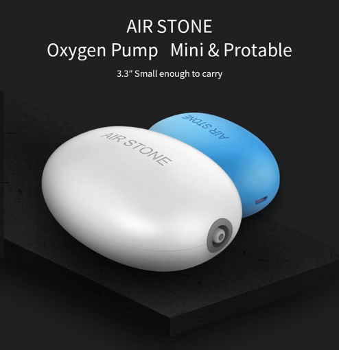 Immagine di USB Mini Aquarium Oxygen Pump Efficient Outdoor Fishing Air Stone Ultra Silent Fish Tank Air Pump
