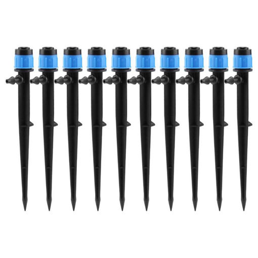 Immagine di 50Pcs/Pack Garden Lawn 360 Drip Irrigation System Plants Watering Nozzle Sprinkler Spary Dripper