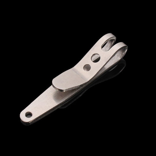 Immagine di EDC Tool Mini Clip Flashlight Clip Money Cash Holder Key Chain Clip