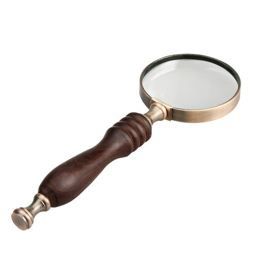 Picture of Landnics 10X Handheld Magnifying Glass Lens Magnifier Optical Eye Reading 210mm